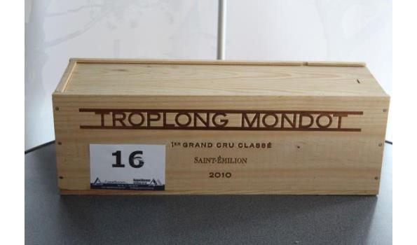 kist inh 1 fles à 3l wijn, Troplong Mondot, Saint-Emilion, 2010